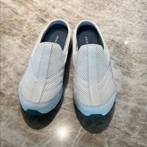 Easy Spirit Women's White Slip-On Loafers